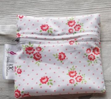 wetbag roses stoffbinden slipeinlagen nasstasche handmade sendoro brusan