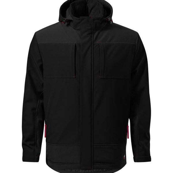 Winter-Softshell-Jacke Herren vertex w55 sendoro shop malfini jacke winterjacke schwarz - 2